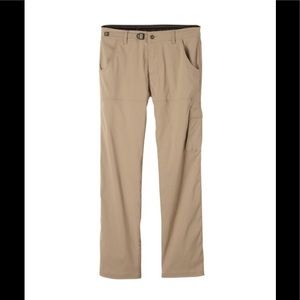 NWT Prana Men’s Stretch Zion Pants in Dark Khaki